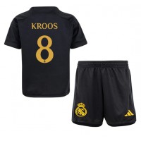 Real Madrid Toni Kroos #8 Tretí Detský futbalový dres 2023-24 Krátky Rukáv (+ trenírky)